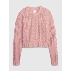 Gap × LoveShackFancy Cable-Knit Cropped Sweater - XS